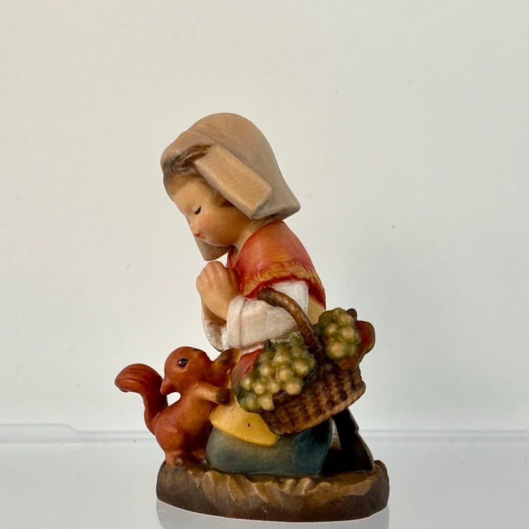 アンリ人形　ANRI 美品　6.5㎝　♡…【小さな・Thanksgiving】♡