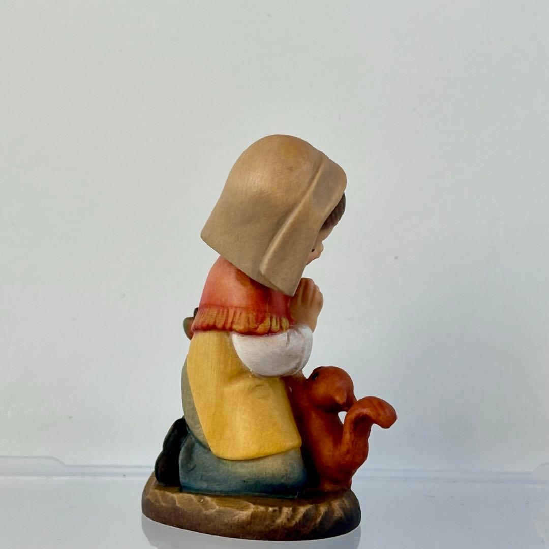 アンリ人形　ANRI 美品　6.5㎝　♡…【小さな・Thanksgiving】♡