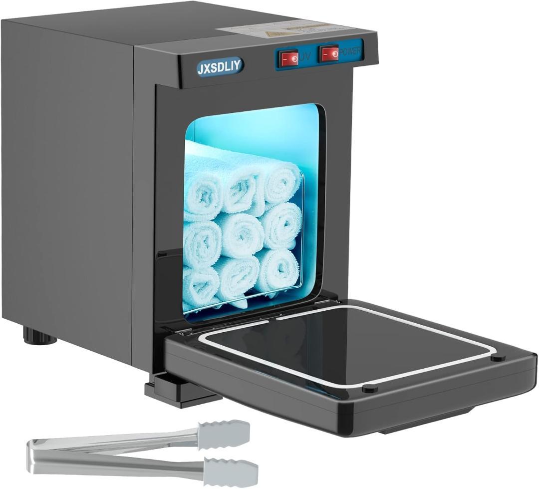 JXSDLIY ミニ 5L スモール ホットタオルウォーマー (5L、ブラック)