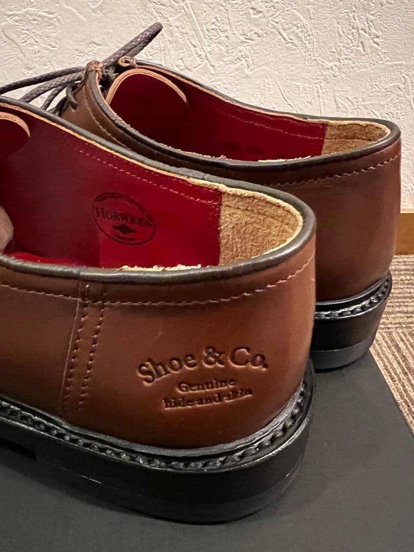 Regal Shoe&Co. ブラウンレザーモカシンシューズ