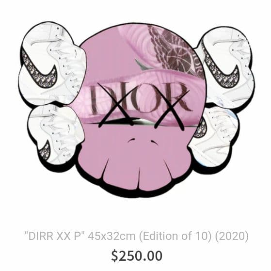 DEATH NYC　カウズ　１０枚限定（Ap）版画　未使用　No.01　希少