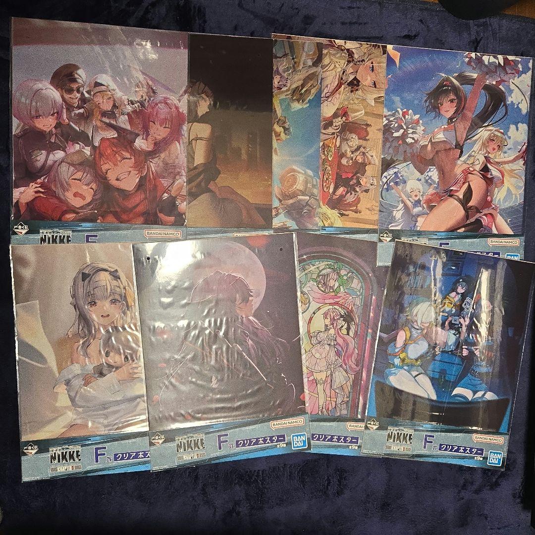 一番くじ NIKKE クリアポスターコンプリートセット