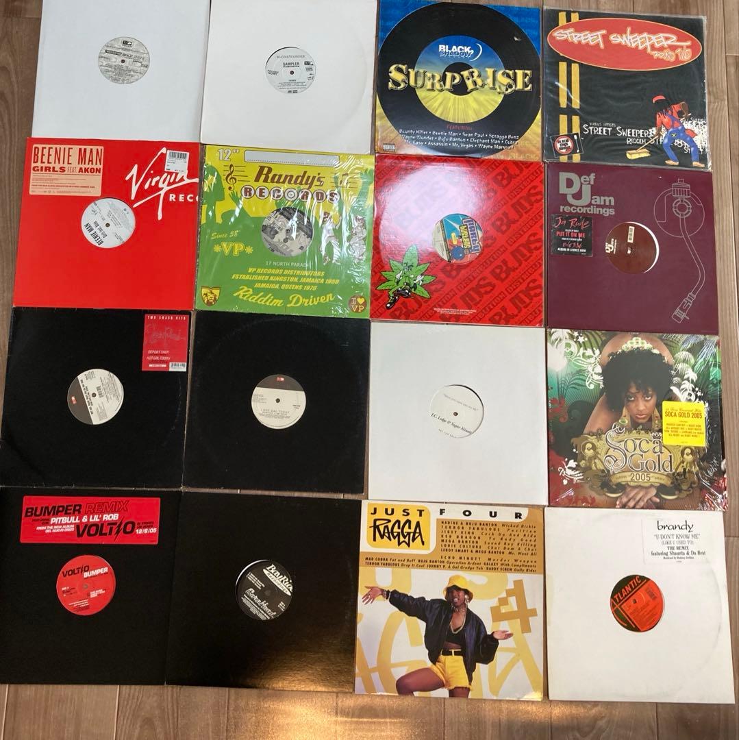 【値下げ】レゲエレコード86枚セット　まとめ売り