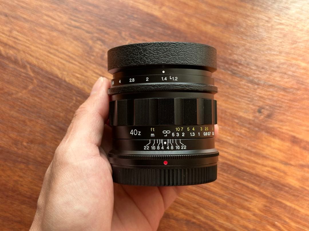 Nokton 40mm f1.2 Z Mount (ニコンZ)