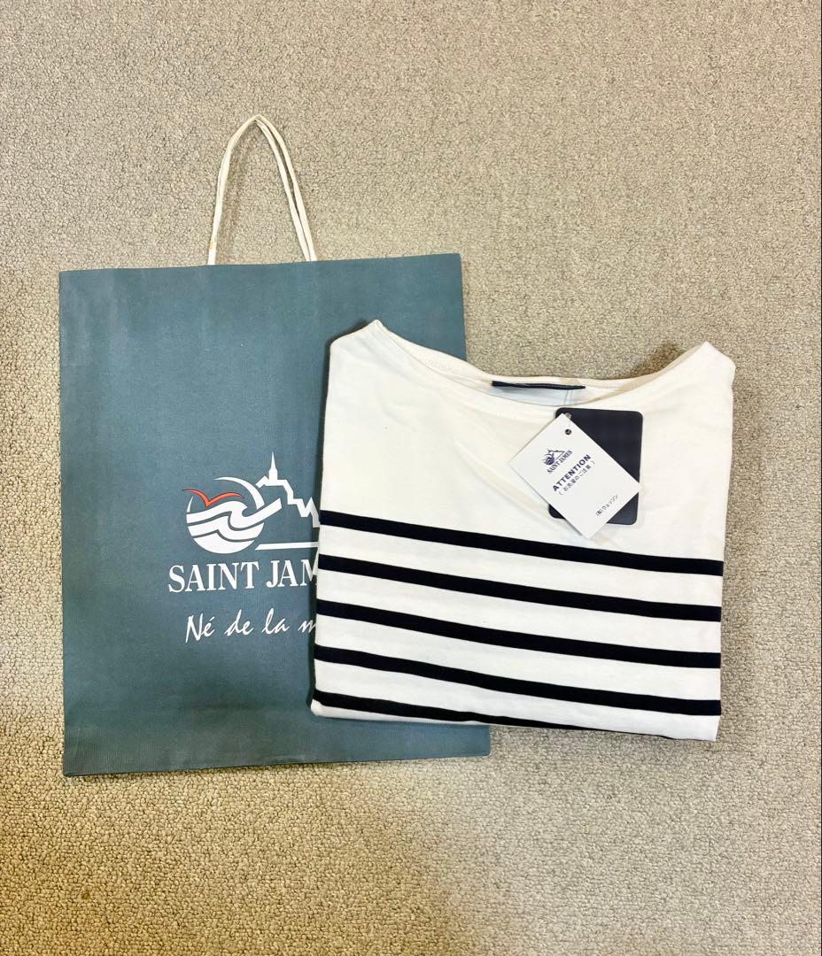 SAINTJAMES セントジェームス　ナヴァル　長袖　MARINE T1