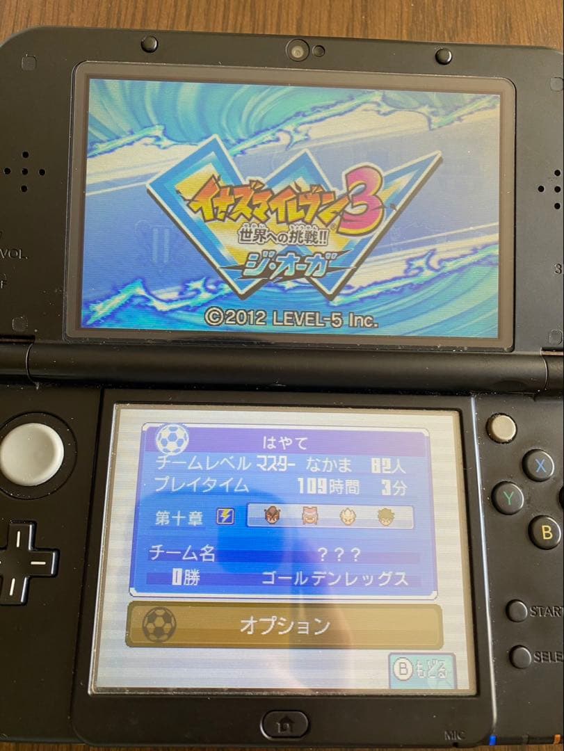 イナズマイレブン1.2.3!!円堂守伝説　3DS