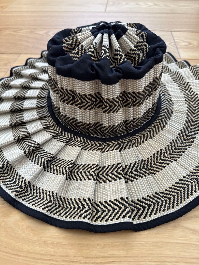 【美品】LORNA MURRAY ローナマーレイ 麦わら帽子 L