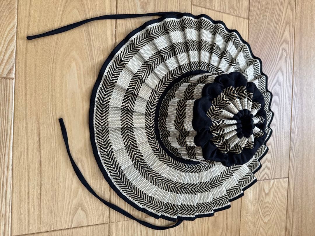 【美品】LORNA MURRAY ローナマーレイ 麦わら帽子 L