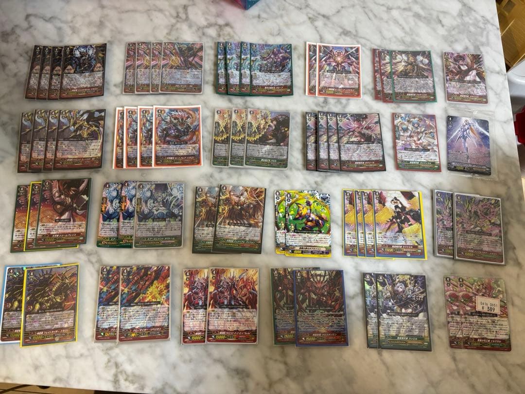 ヴァンガード 引退品 700枚ほど デッキ12組 2重スリーブ