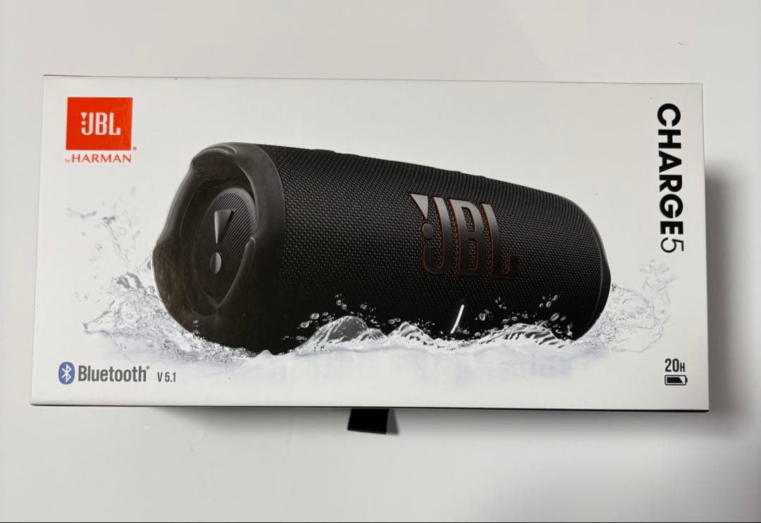 新品未使用 JBL CHARGE5 BLK チャージ5 ブラック 黒