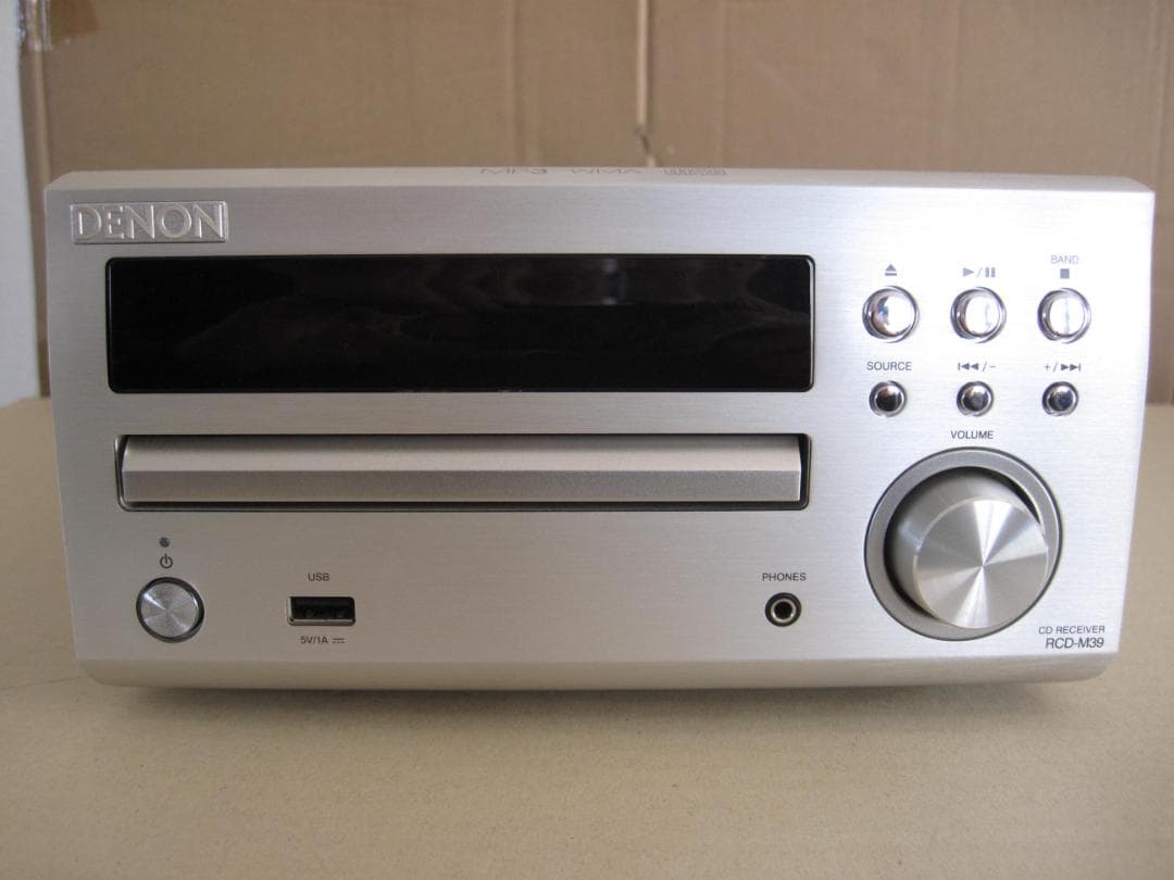 完動美品　DENON CDレシーバー　RCD-M39 iPod対応