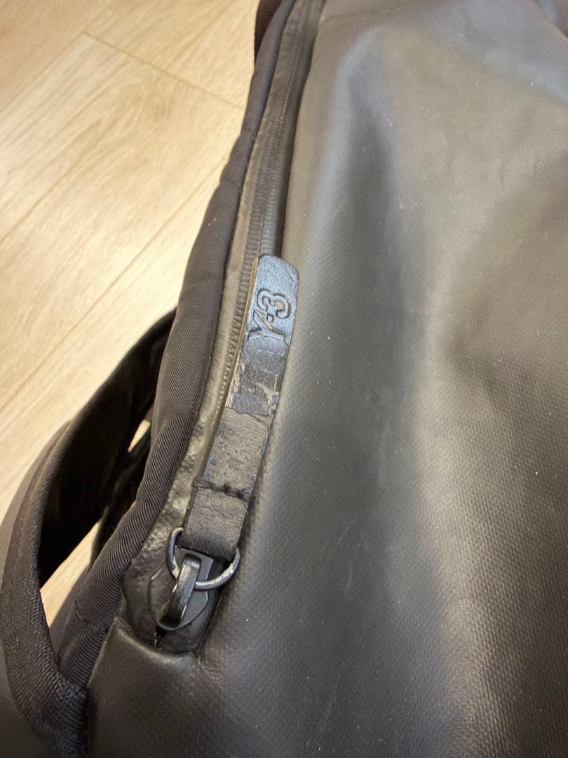 Y-3　アディダス リュック バックパック ブラック ロゴ 刺繍 A4