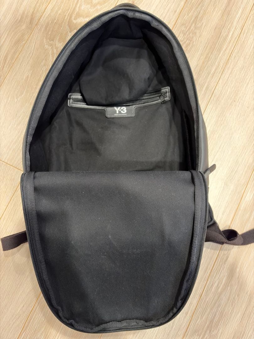 Y-3　アディダス リュック バックパック ブラック ロゴ 刺繍 A4