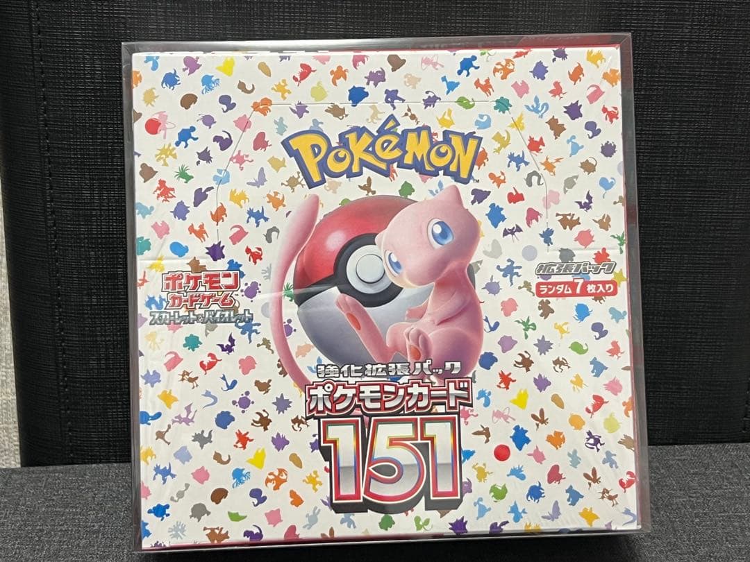 ポケモンカード 151 シュリンク付き未開封box