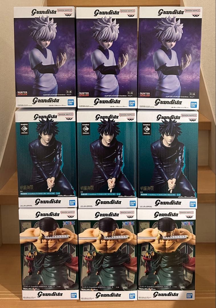 ［新品未開封品］ Grandista-キルア-他９体セット
