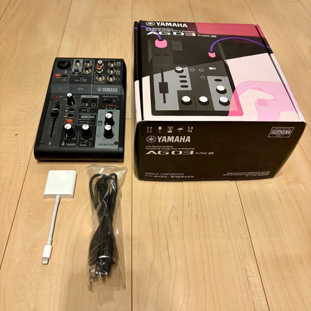 YAMAHA AGO03 MK2 [ アップル純正 カメラアダプタ付き]