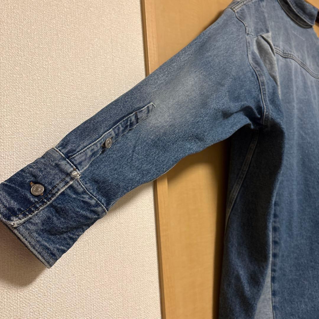 MM6 メゾンマルジェラ 24AW デニムシャツジャケット44 インディゴ