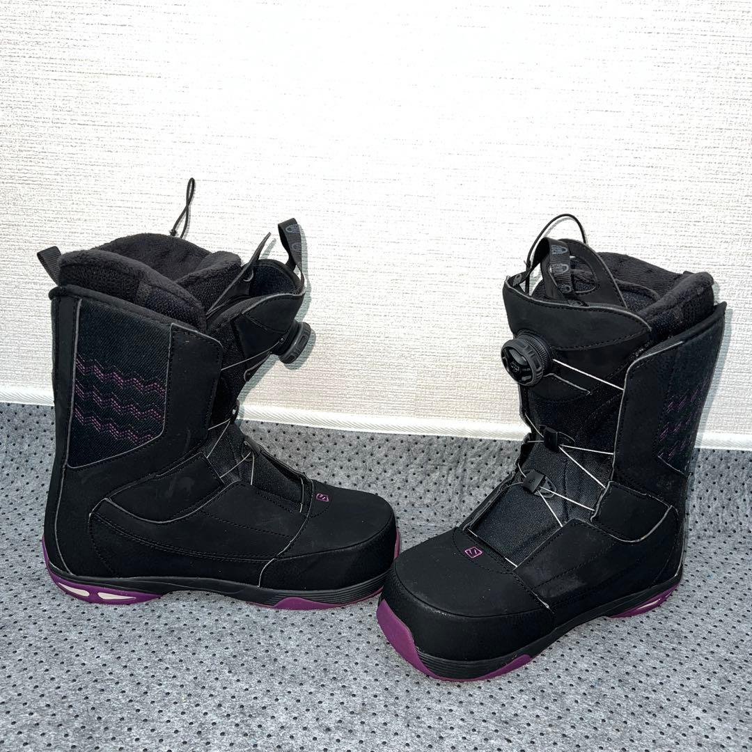 ２回使用 25cm SALOMON IVY BOA STR8JKT ブーツ