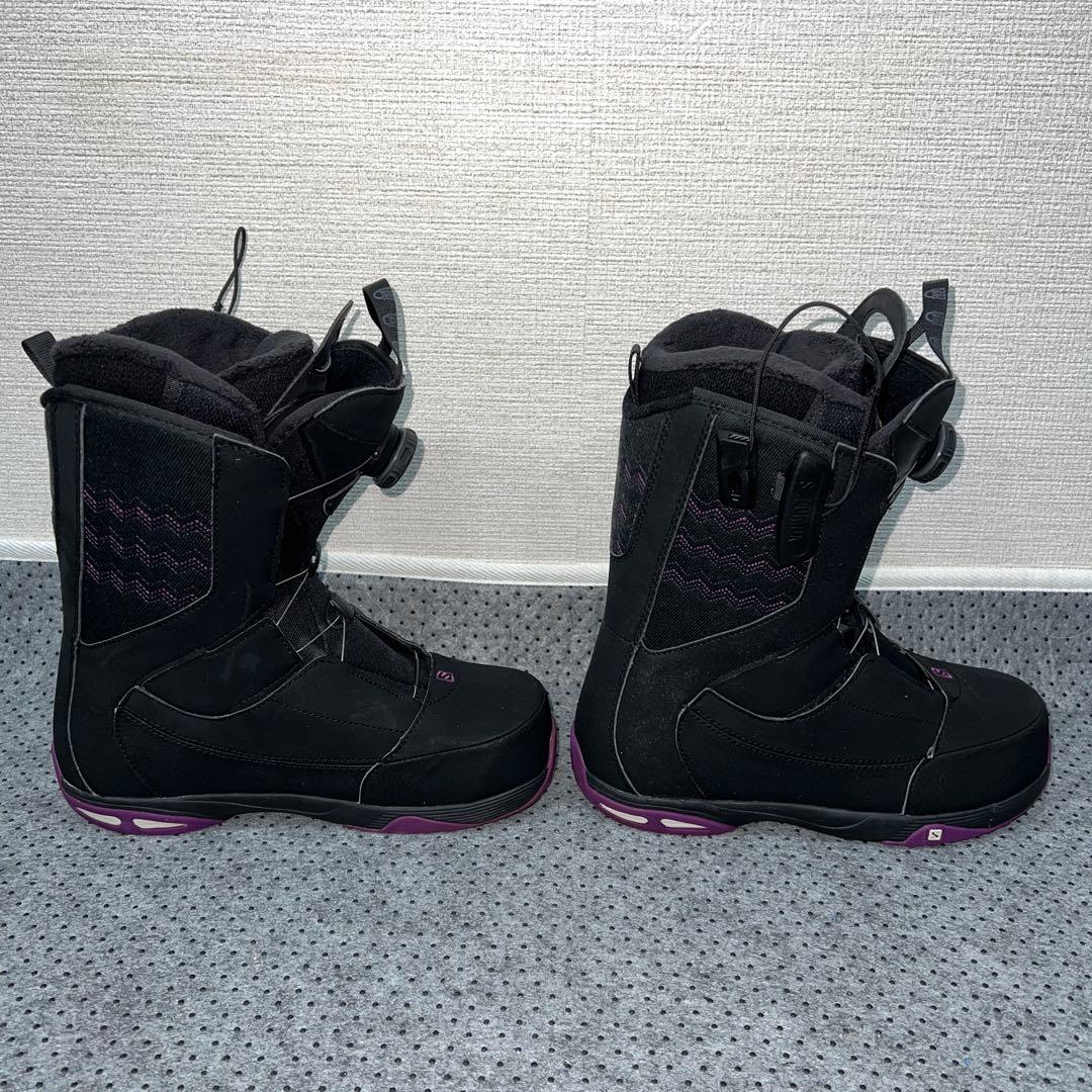 ２回使用 25cm SALOMON IVY BOA STR8JKT ブーツ