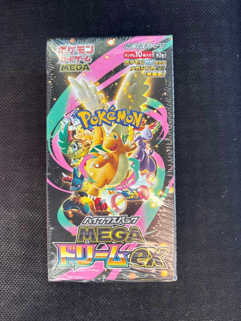 新品未開封　シュリンク付き！ ポケカ　MEGAドリームex 1BOX
