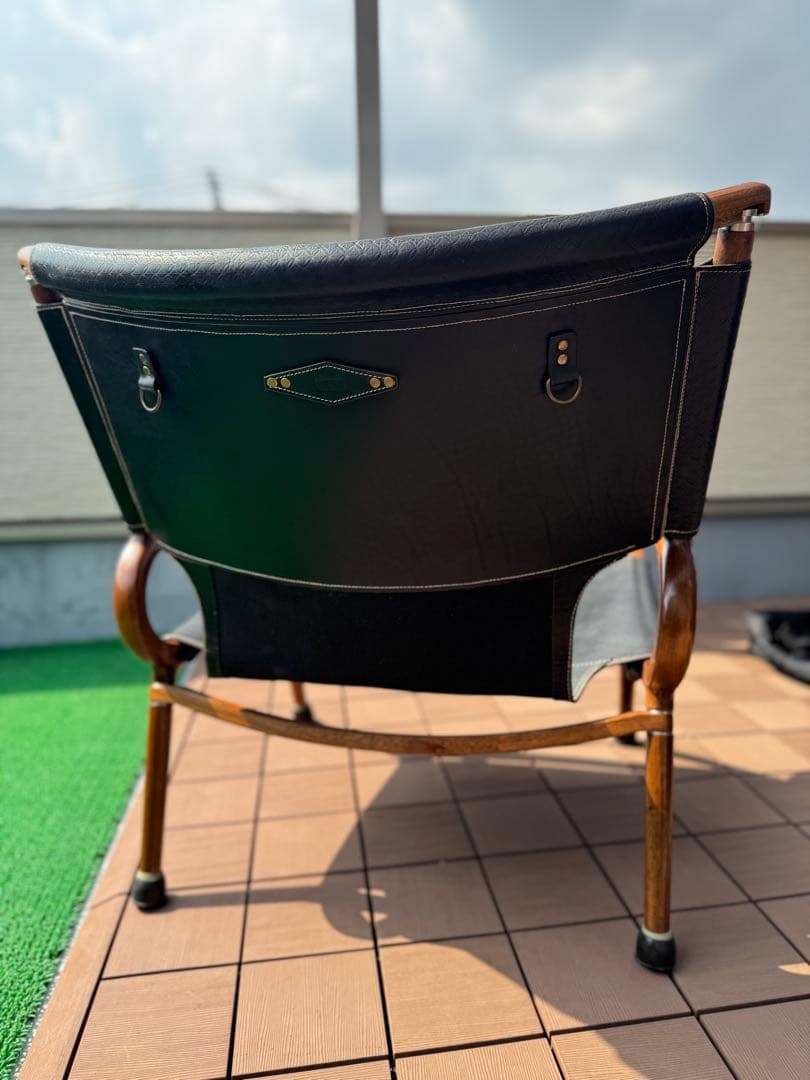 【本革仕様】ikikiグランドチェア　ウォルナット