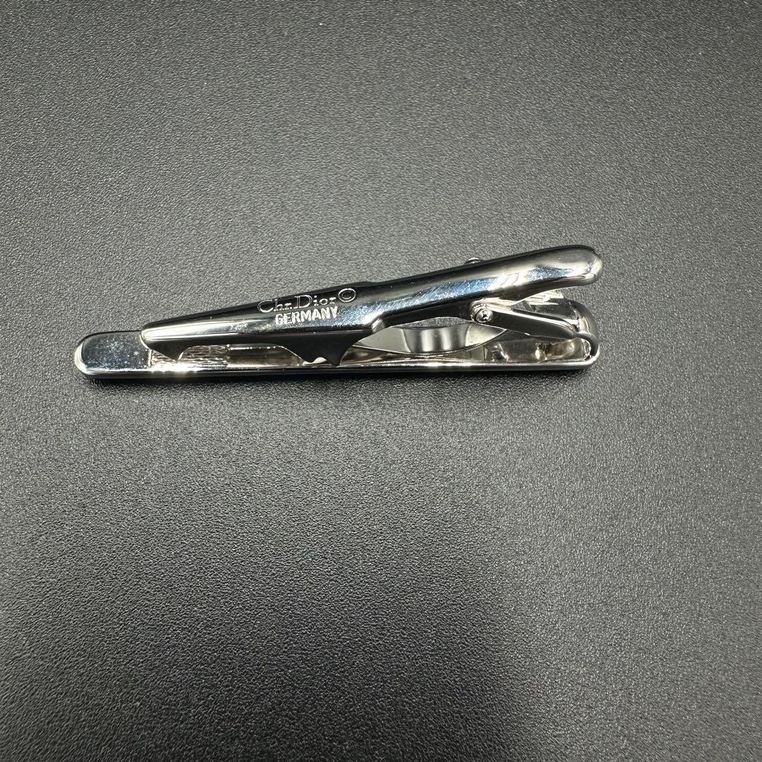 希少 Christian Dior シルバー ネクタイピン ラインストーン 10