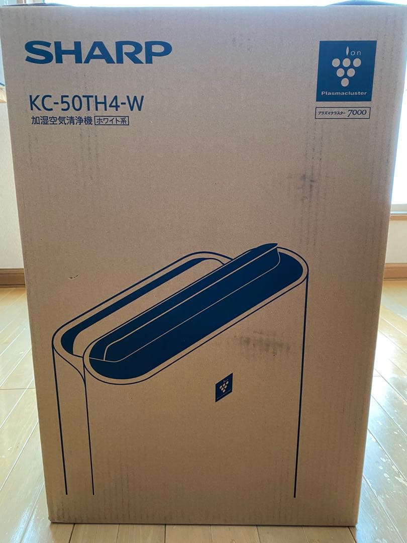 l*️様 未使用品☆SHARP KC-50TH4-W☆加湿空気清浄機✧ホワイト系