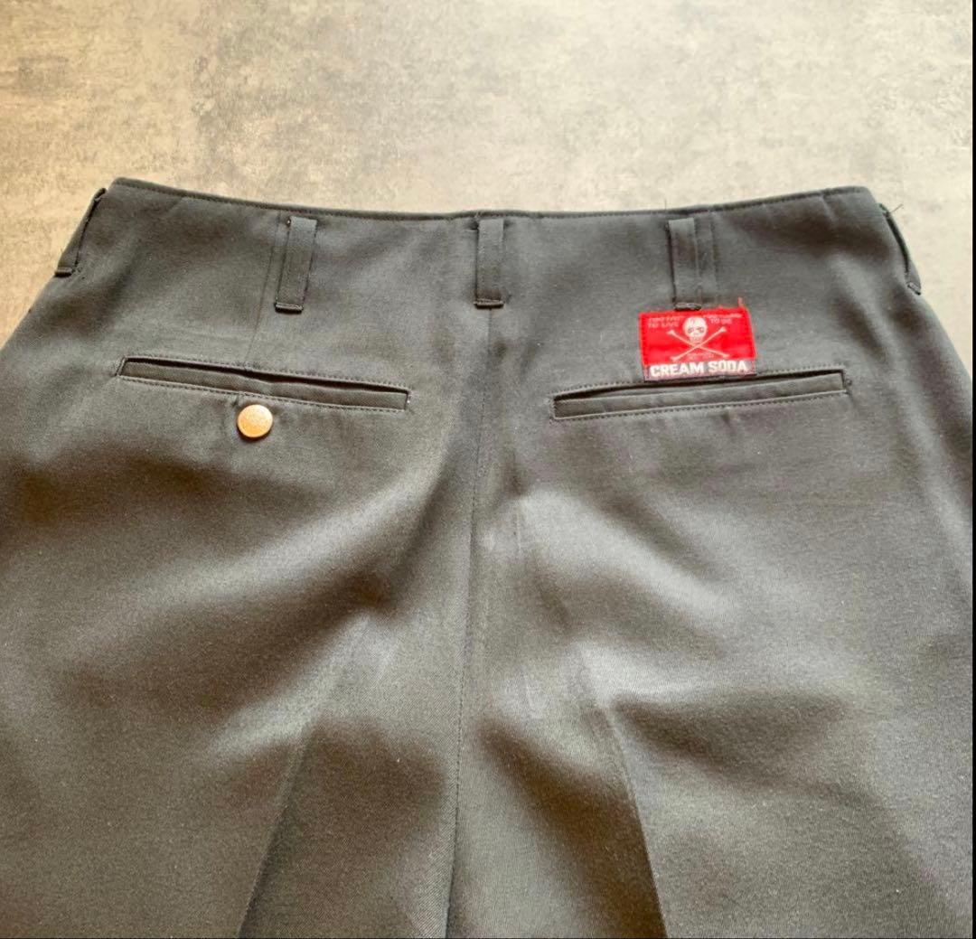 ロカビリー クリームソーダ　レーヨンスラックス　ロカビリーパンツ　50's