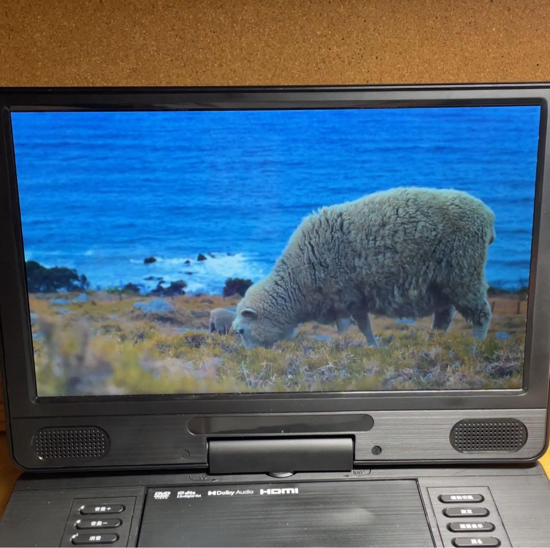 21年製 大画面ポータブルDVD・BD・Blu-ray・ブルーレイプレーヤー