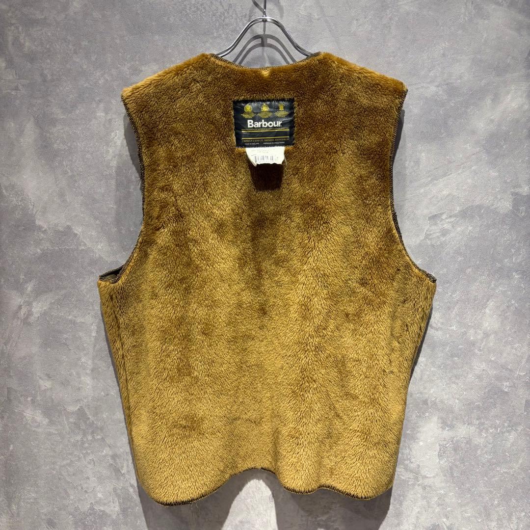 【Kuu 】USA 古着 barbour バブアー ライナー ベスト
