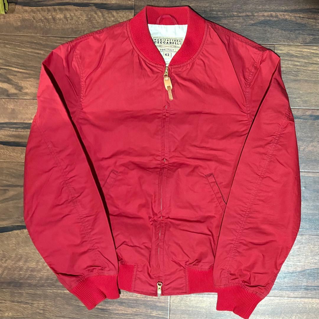 MANIFATTURA CECCARELLI ボンバージャケット　サイズ42