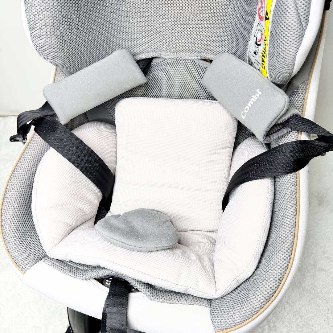 美品 Combi クルムーヴスマート ISOFIX エッグショック JL-540