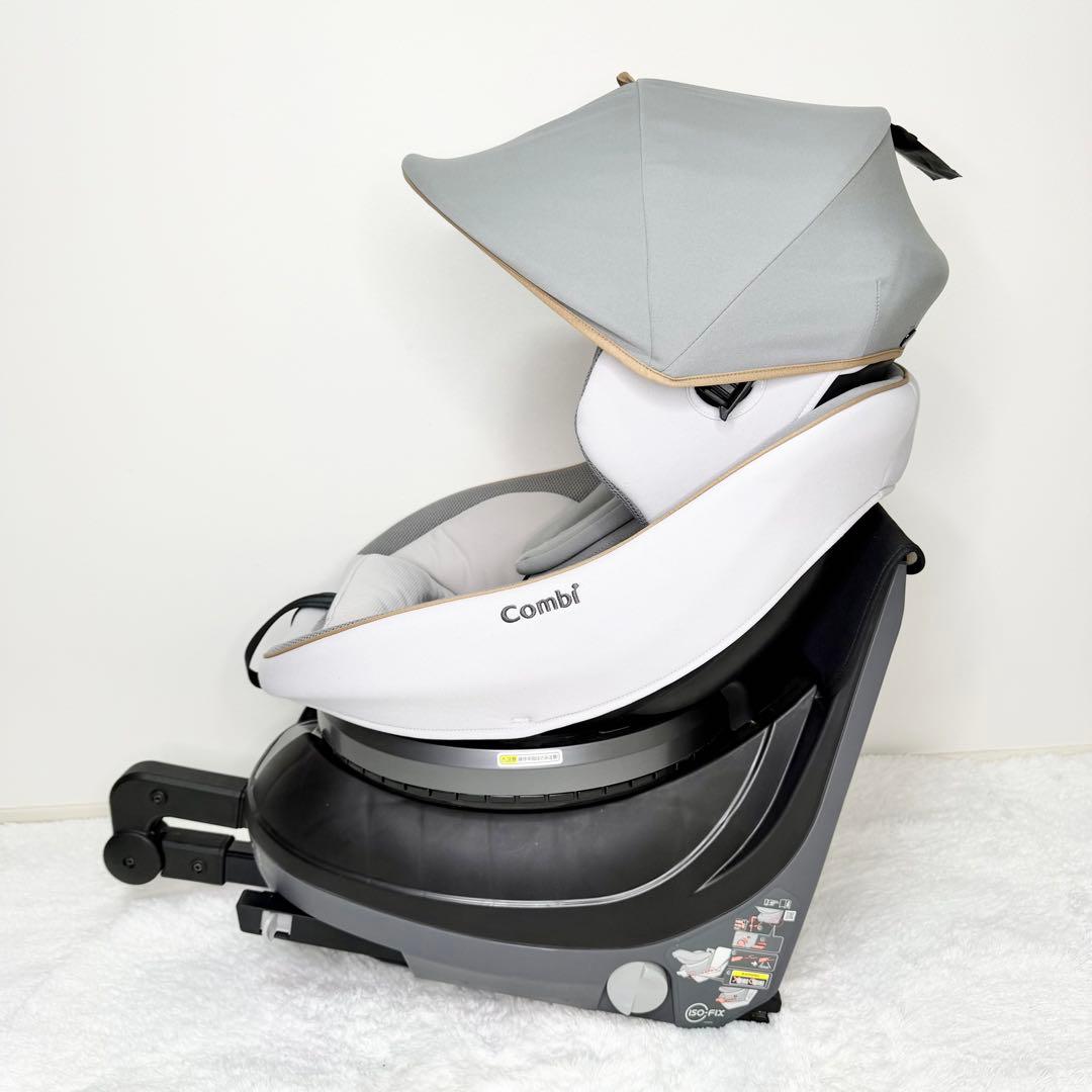 美品 Combi クルムーヴスマート ISOFIX エッグショック JL-540