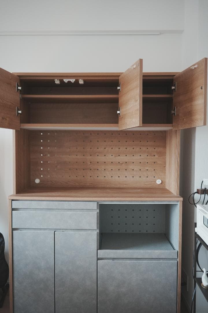 [幅120] LOWYA キッチンボード 大川家具