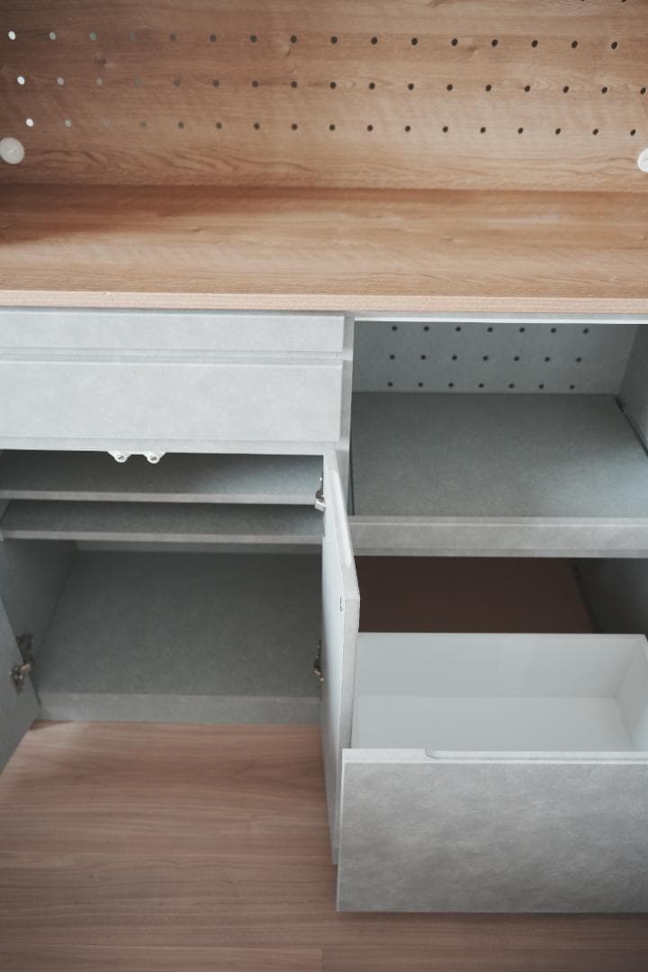 [幅120] LOWYA キッチンボード 大川家具