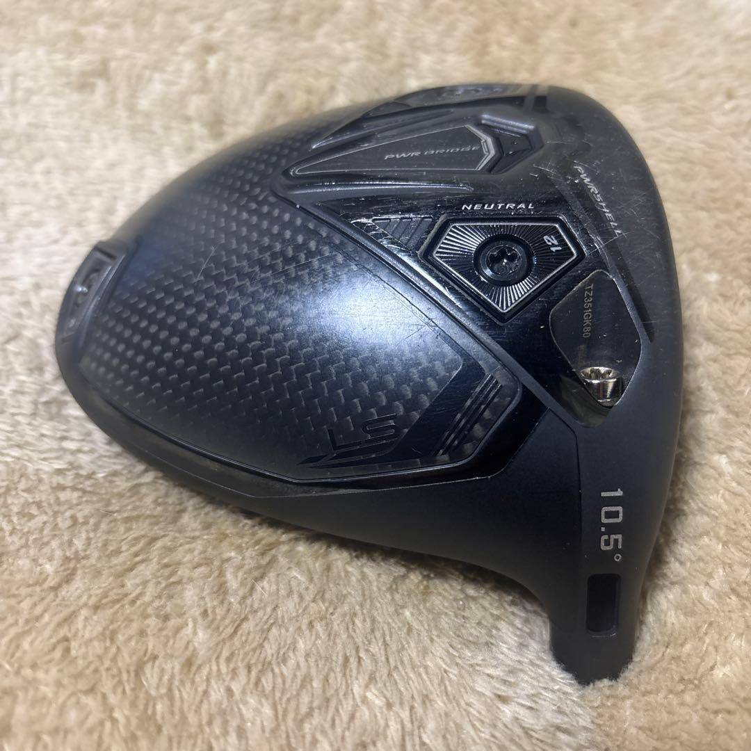 ダークスピード LS ドライバー 10.5 ヘッドのみ ヘッドカバー・レンチ付き
