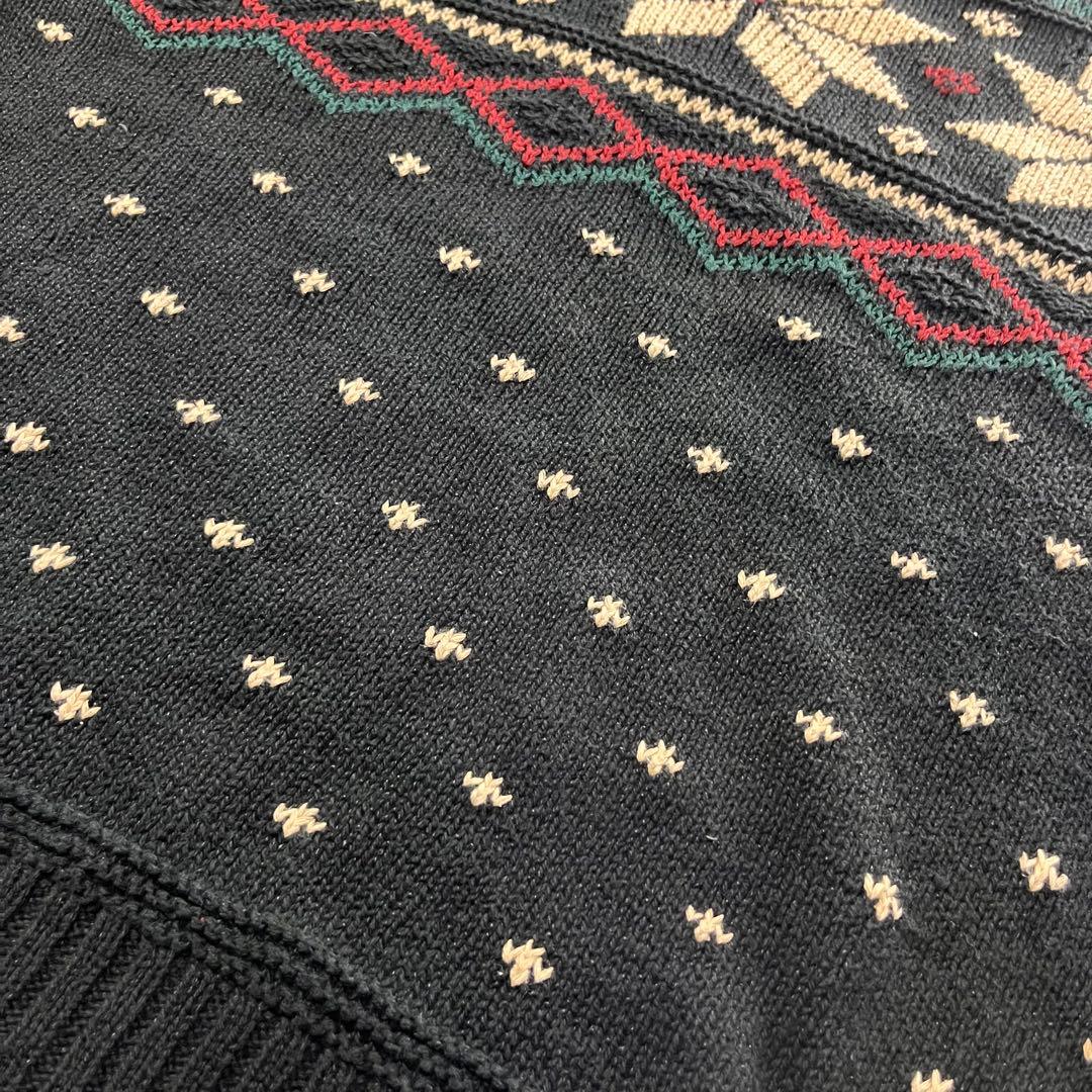 ◎90s Polo by Ralph Lauren バーズアイ ハンドニット