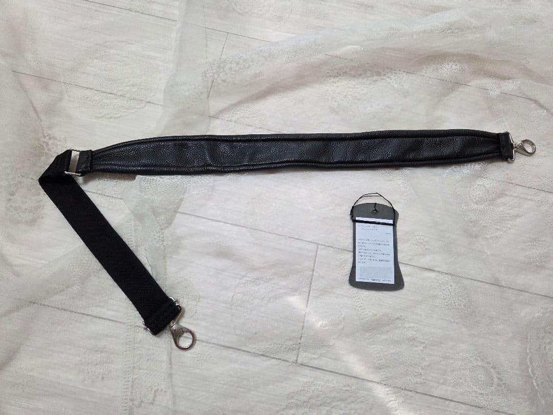 エバゴス　ソフトショルダーベルト　黒