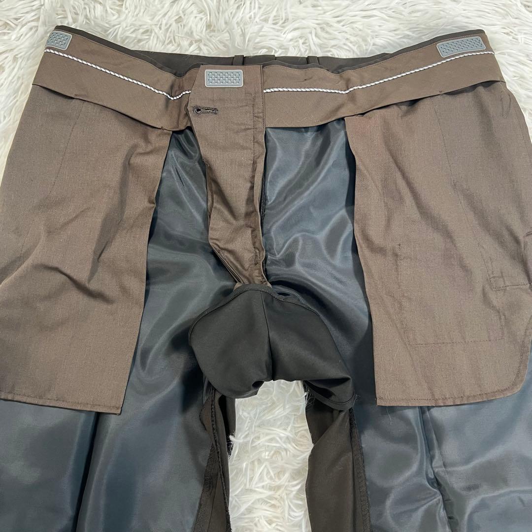 未使用タグ付スーツカンパニー高級カノニコCANONICO スーツ　ブラウン