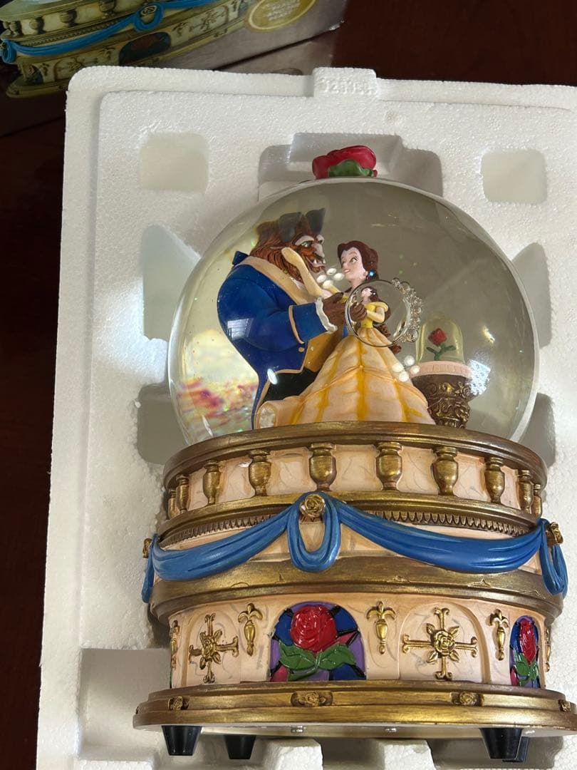美女と野獣♡スノードーム　オルゴール