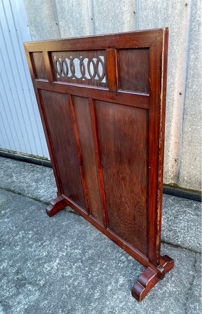 稀少/ビンテージ/古道具/当時物/無垢材/和風/衝立/パーテーション