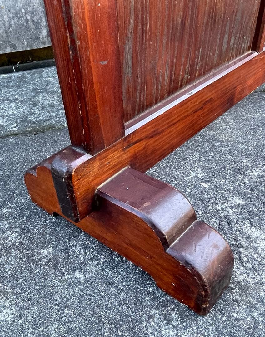 稀少/ビンテージ/古道具/当時物/無垢材/和風/衝立/パーテーション