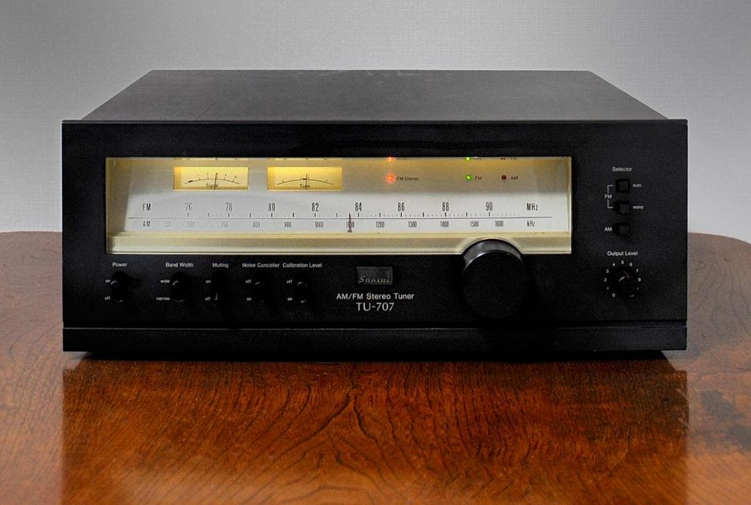 【来る4月計画の福岡分移転のため処分価格】　SANSUI TU-707　♪