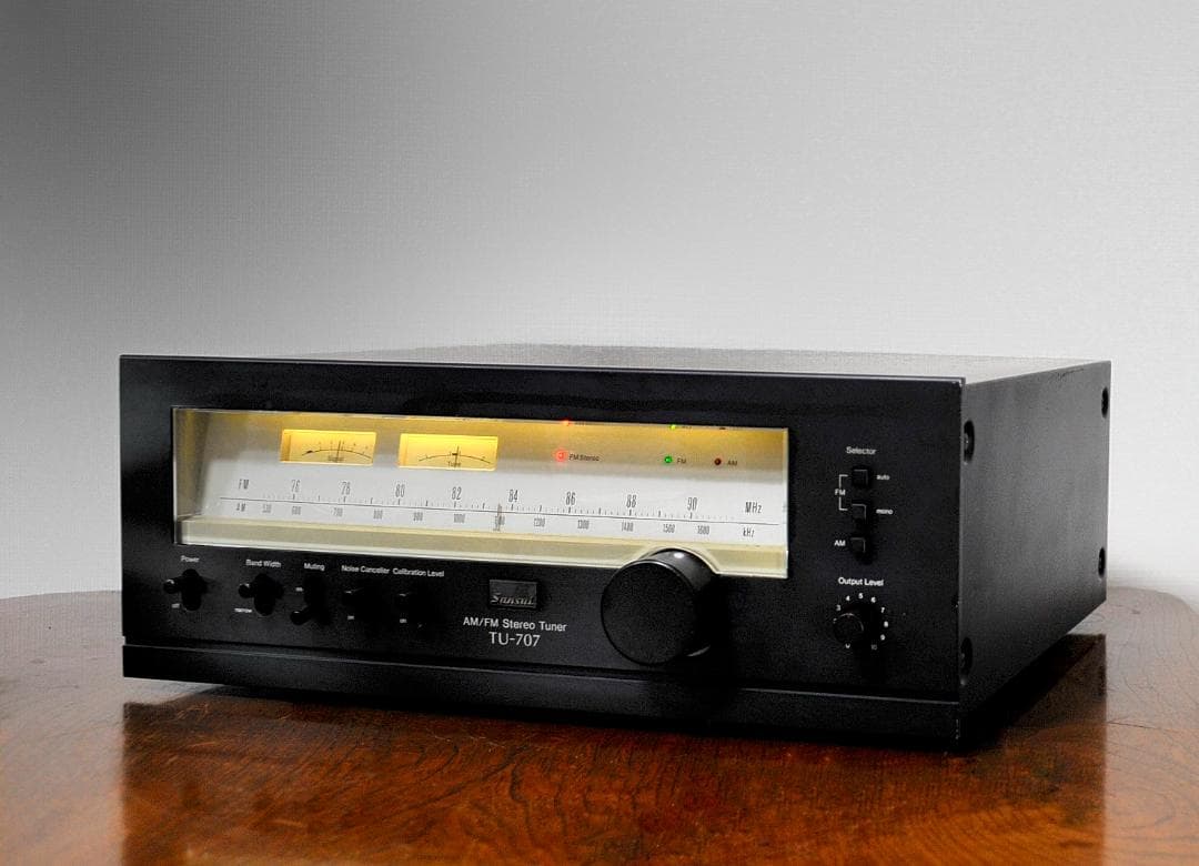 【来る4月計画の福岡分移転のため処分価格】　SANSUI TU-707　♪