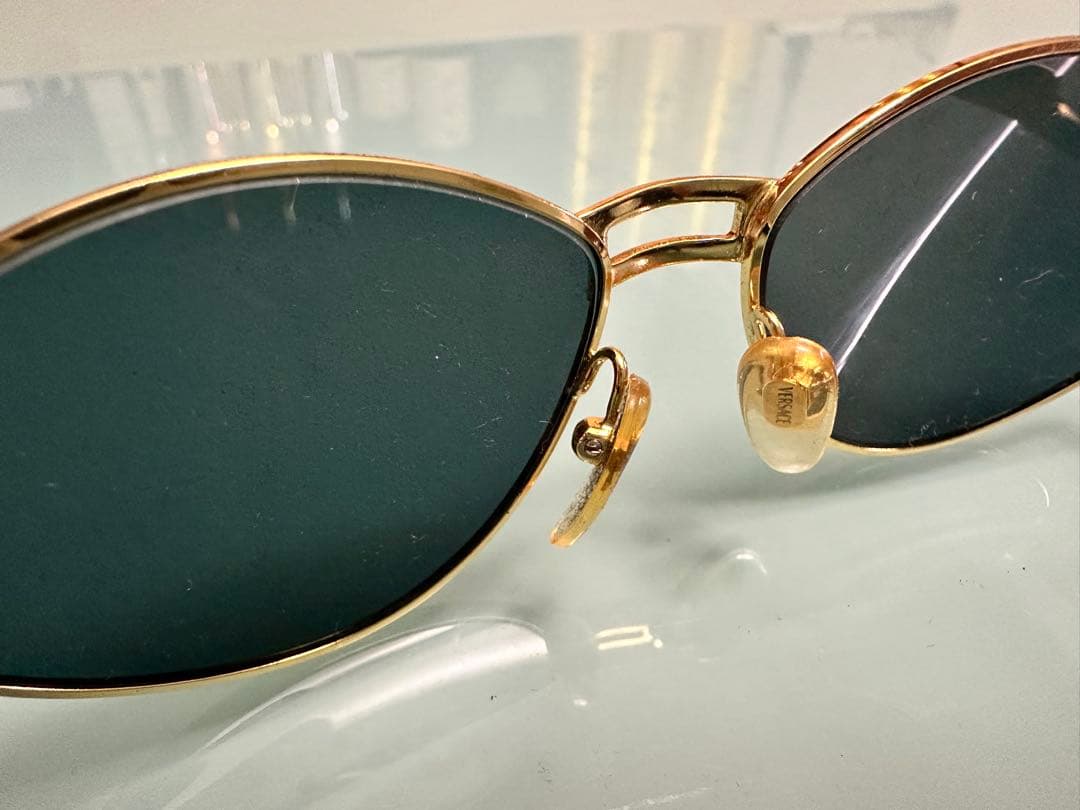 あ*る様 ヴェルサーチ/ゴールドメデューサ/メンズサングラス/ヴィンテージ