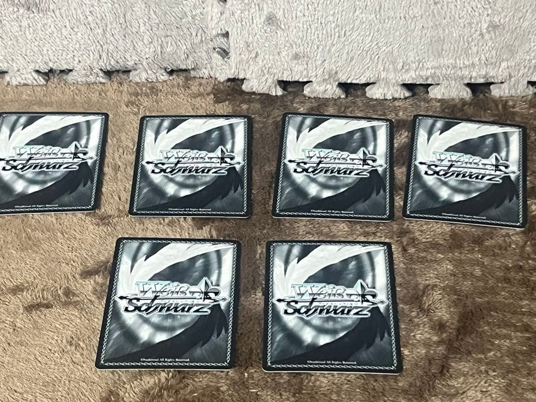 ウマ娘 ヴァイスシュヴァルツ ダンツフレーム RR 6点セット