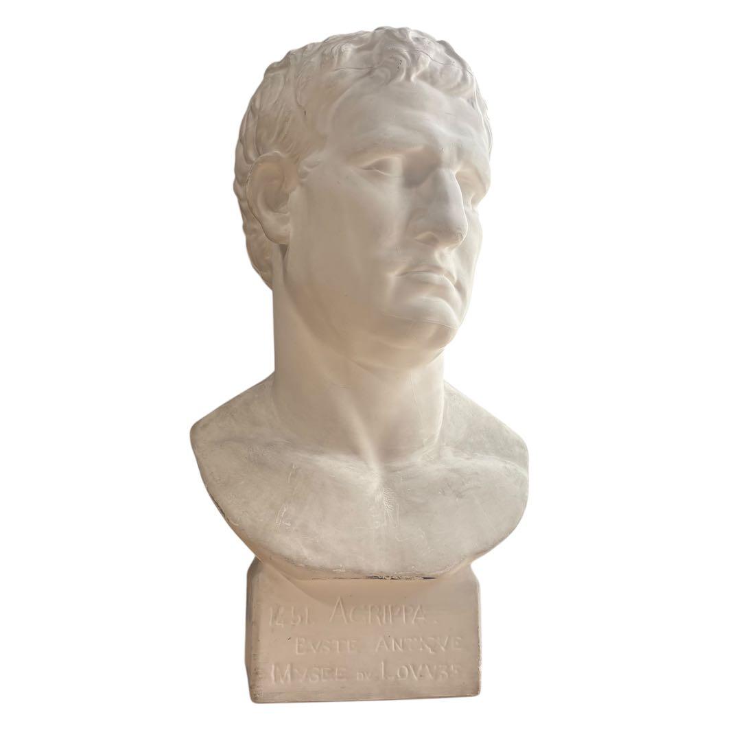 石膏像 アグリッパ 実寸サイズ 高さ59cm 美大デッサン用
