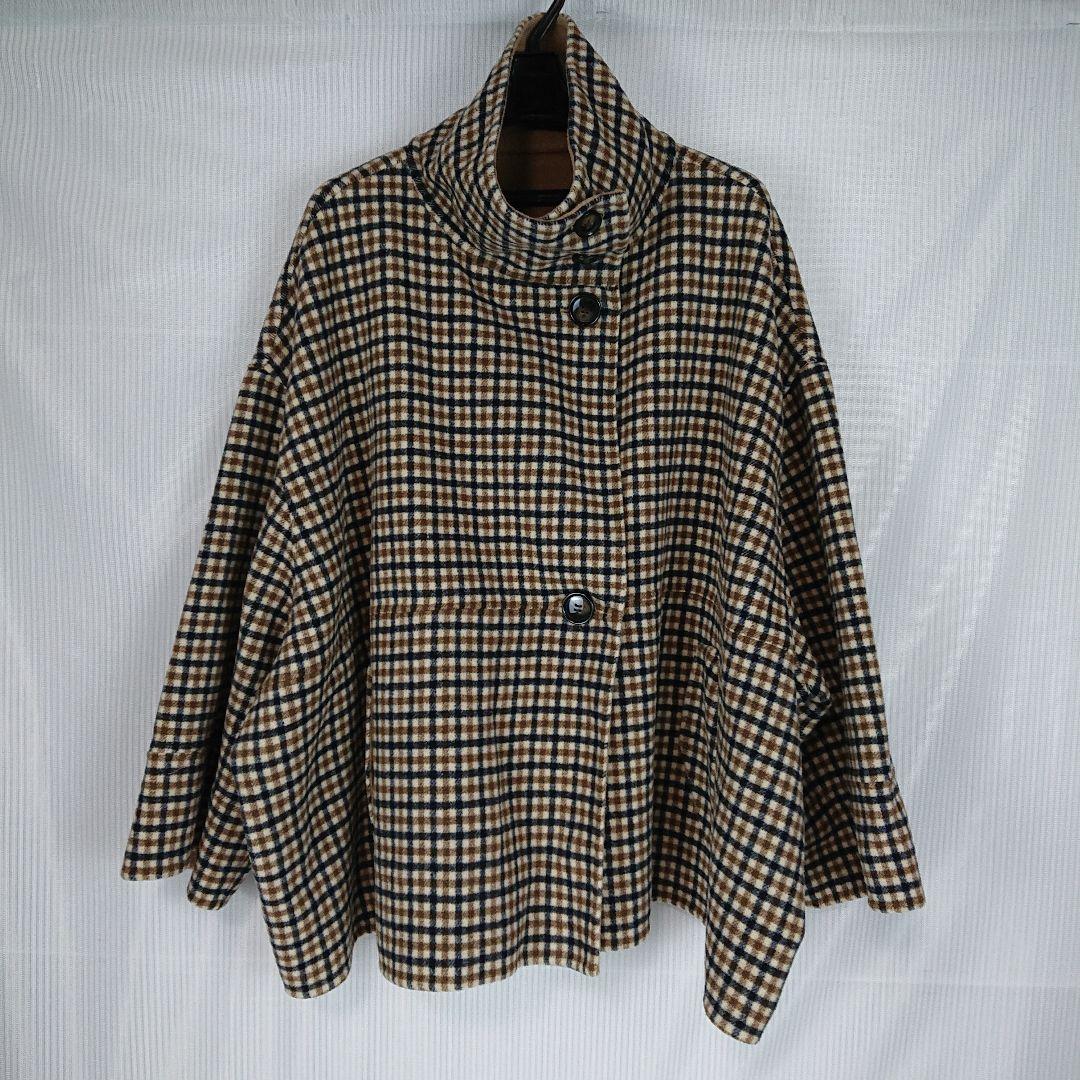 a870 SHIPS any リバースタンドカラーポンチョ ショー