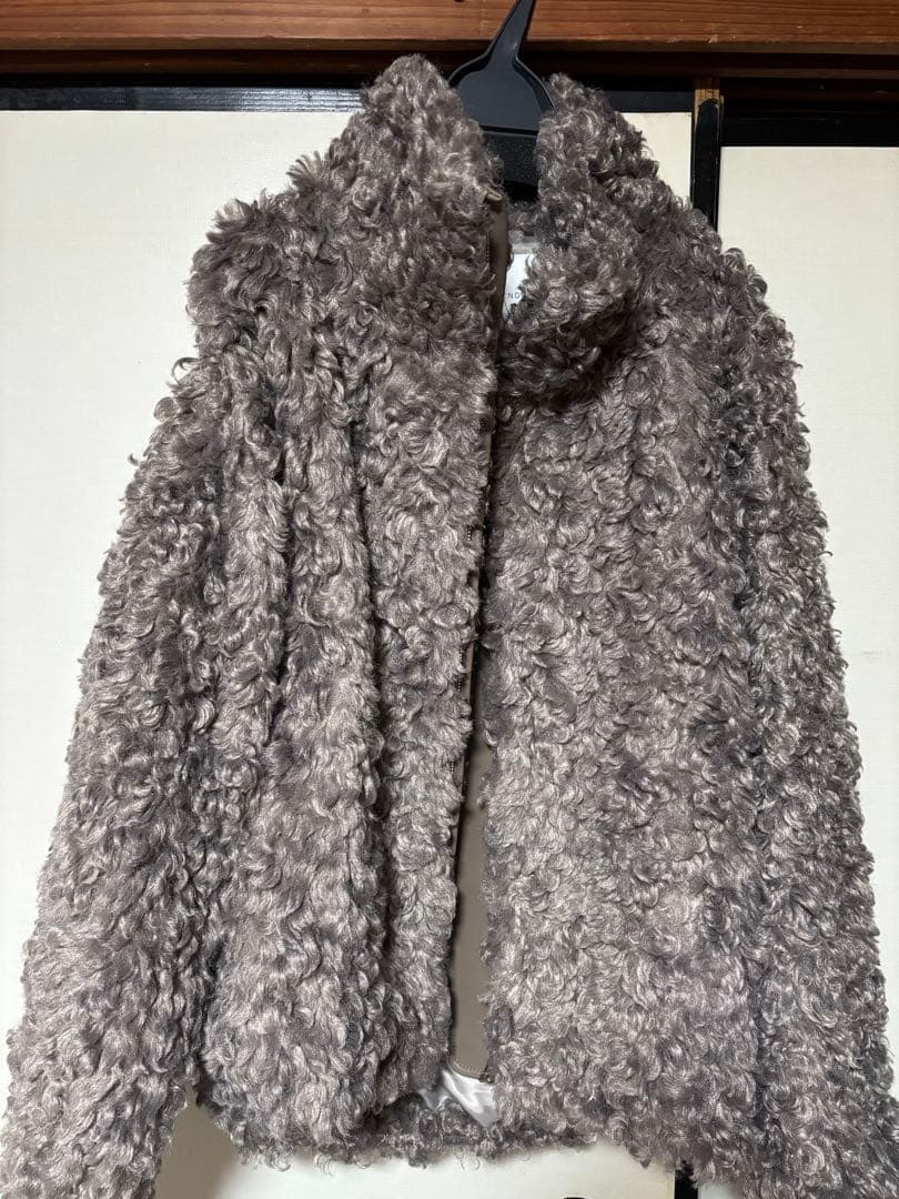 ELENDEEK クリンプエコファーブルゾン