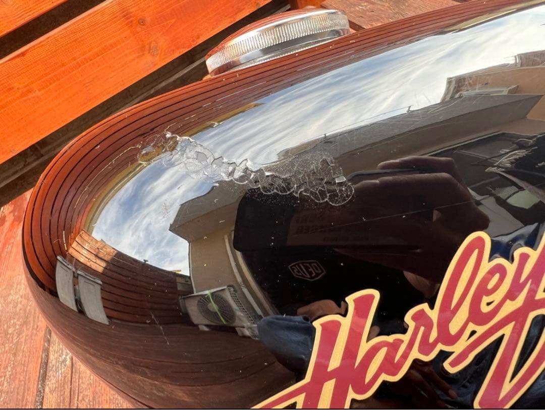 Harley Davidson スポーツスター タンク ブラック　スポタン